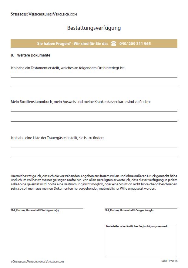 Vorsorgemappe - Seite 11